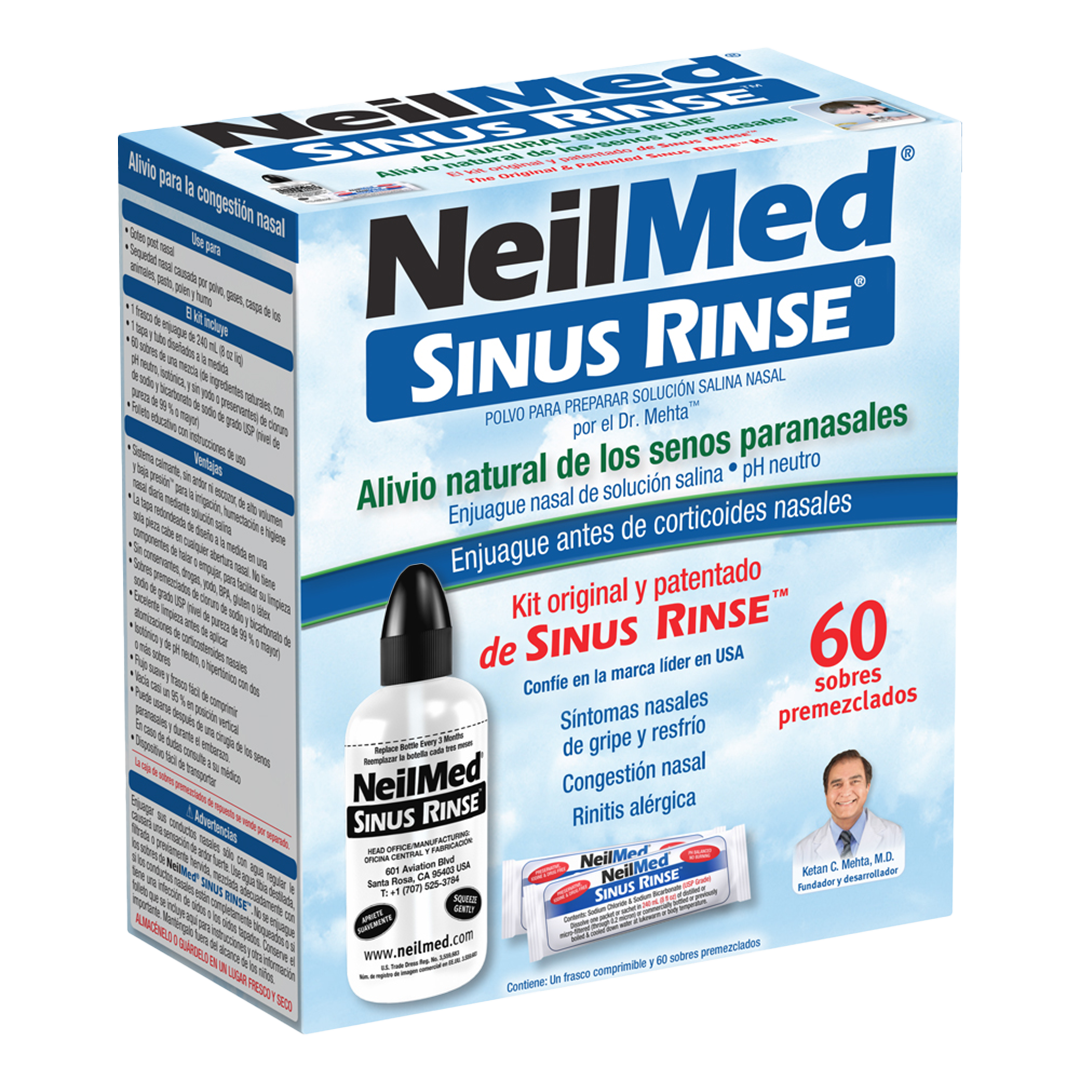 Sinus Rinse Adulto | 60 sobres premezclados