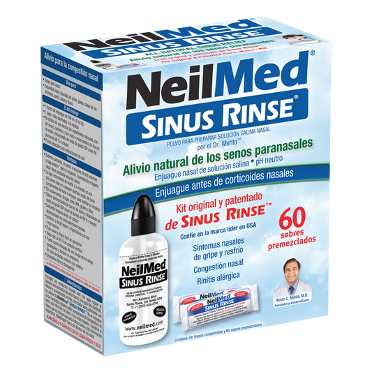 Sinus Rinse Adulto | 60 sobres premezclados