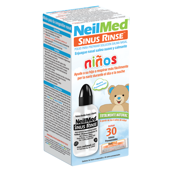 Sinus Rinse Pediátrico | 30 sobres premezclados