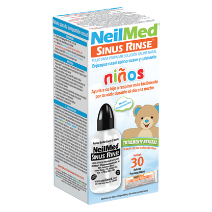 Sinus Rinse Pediátrico | 30 sobres premezclados