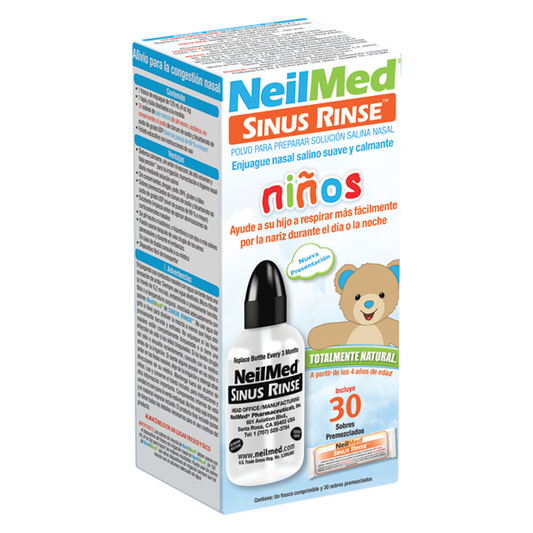 Sinus Rinse Pediátrico | 30 sobres premezclados